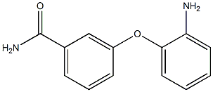 3-(2-aminophenoxy)benzamide Struktur