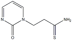 3-(2-oxopyrimidin-1(2H)-yl)propanethioamide Struktur