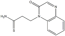 3-(2-oxoquinoxalin-1(2H)-yl)propanethioamide Struktur