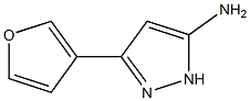 3-(3-furyl)-1H-pyrazol-5-amine Struktur