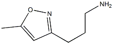 3-(5-methyl-1,2-oxazol-3-yl)propan-1-amine Struktur