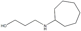 3-(cycloheptylamino)propan-1-ol Struktur