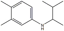 3,4-dimethyl-N-(3-methylbutan-2-yl)aniline Struktur