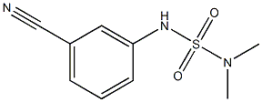 3-[(dimethylsulfamoyl)amino]benzonitrile Struktur