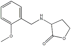 3-{[(2-methoxyphenyl)methyl]amino}oxolan-2-one Struktur