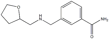 3-{[(oxolan-2-ylmethyl)amino]methyl}benzamide Struktur