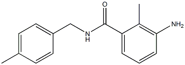 3-amino-2-methyl-N-(4-methylbenzyl)benzamide Struktur