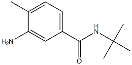 3-amino-N-(tert-butyl)-4-methylbenzamide Struktur