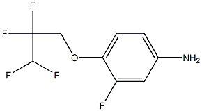 3-fluoro-4-(2,2,3,3-tetrafluoropropoxy)aniline Struktur