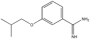 3-isobutoxybenzenecarboximidamide Struktur