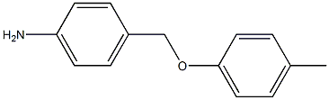 4-(4-methylphenoxymethyl)aniline Struktur