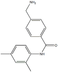 4-(aminomethyl)-N-(2,4-dimethylphenyl)benzamide Struktur