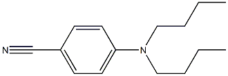 4-(dibutylamino)benzonitrile Struktur