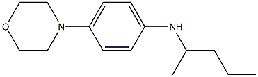 4-(morpholin-4-yl)-N-(pentan-2-yl)aniline Struktur