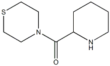 4-(piperidin-2-ylcarbonyl)thiomorpholine Struktur