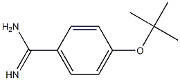 4-(tert-butoxy)benzene-1-carboximidamide Struktur