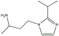 4-[2-(propan-2-yl)-1H-imidazol-1-yl]butan-2-amine Struktur