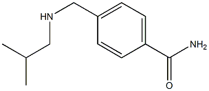 4-{[(2-methylpropyl)amino]methyl}benzamide Struktur