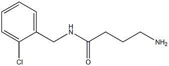 4-amino-N-(2-chlorobenzyl)butanamide Struktur