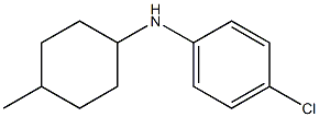 4-chloro-N-(4-methylcyclohexyl)aniline Struktur