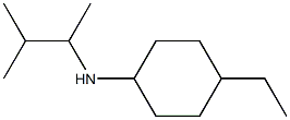 4-ethyl-N-(3-methylbutan-2-yl)cyclohexan-1-amine Struktur