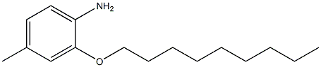 4-methyl-2-(nonyloxy)aniline Struktur