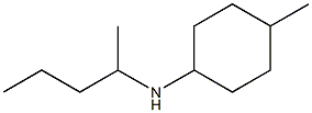 4-methyl-N-(pentan-2-yl)cyclohexan-1-amine Struktur