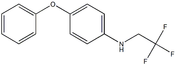 4-phenoxy-N-(2,2,2-trifluoroethyl)aniline Struktur