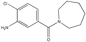 5-(azepan-1-ylcarbonyl)-2-chloroaniline Struktur