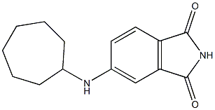 5-(cycloheptylamino)-2,3-dihydro-1H-isoindole-1,3-dione Struktur