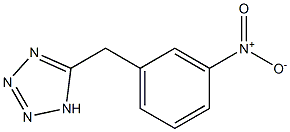 5-[(3-nitrophenyl)methyl]-1H-1,2,3,4-tetrazole Struktur