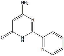 6-amino-2-(pyridin-2-yl)-3,4-dihydropyrimidin-4-one Struktur