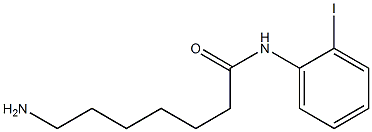 7-amino-N-(2-iodophenyl)heptanamide Struktur