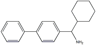 cyclohexyl(4-phenylphenyl)methanamine Struktur