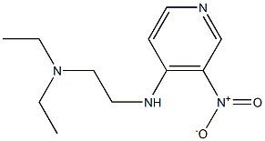 diethyl({2-[(3-nitropyridin-4-yl)amino]ethyl})amine Struktur