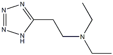 diethyl[2-(1H-1,2,3,4-tetrazol-5-yl)ethyl]amine Struktur