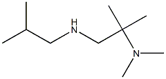 dimethyl({2-methyl-1-[(2-methylpropyl)amino]propan-2-yl})amine Struktur