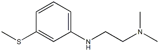 dimethyl(2-{[3-(methylsulfanyl)phenyl]amino}ethyl)amine Struktur