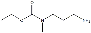 ethyl N-(3-aminopropyl)-N-methylcarbamate Struktur