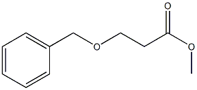 methyl 3-(benzyloxy)propanoate Struktur