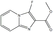 methyl 3-fluoroimidazo[1,2-a]pyridine-2-carboxylate Struktur