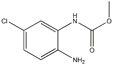 methyl N-(2-amino-5-chlorophenyl)carbamate Struktur