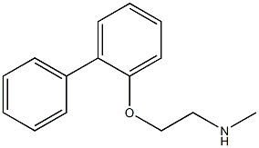 methyl[2-(2-phenylphenoxy)ethyl]amine Struktur