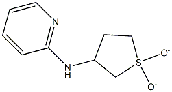 N-(1,1-dioxidotetrahydrothien-3-yl)pyridin-2-amine Struktur