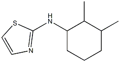 N-(2,3-dimethylcyclohexyl)-1,3-thiazol-2-amine Struktur