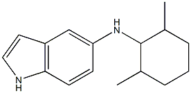 N-(2,6-dimethylcyclohexyl)-1H-indol-5-amine Struktur