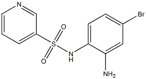 N-(2-amino-4-bromophenyl)pyridine-3-sulfonamide Struktur