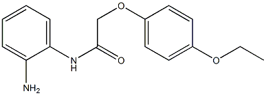 N-(2-aminophenyl)-2-(4-ethoxyphenoxy)acetamide Struktur