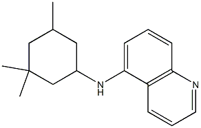 N-(3,3,5-trimethylcyclohexyl)quinolin-5-amine Struktur