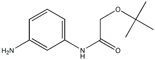 N-(3-aminophenyl)-2-(tert-butoxy)acetamide Struktur